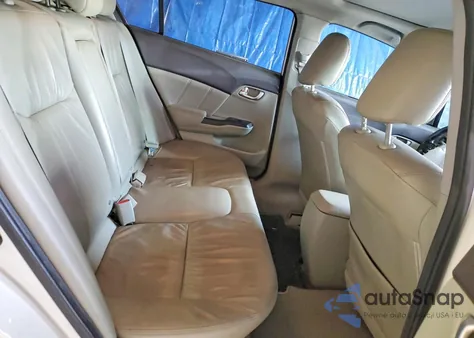 2012 Honda Civic Exl из США, поврежденный, VIN 2HGFB2F9XCH506751